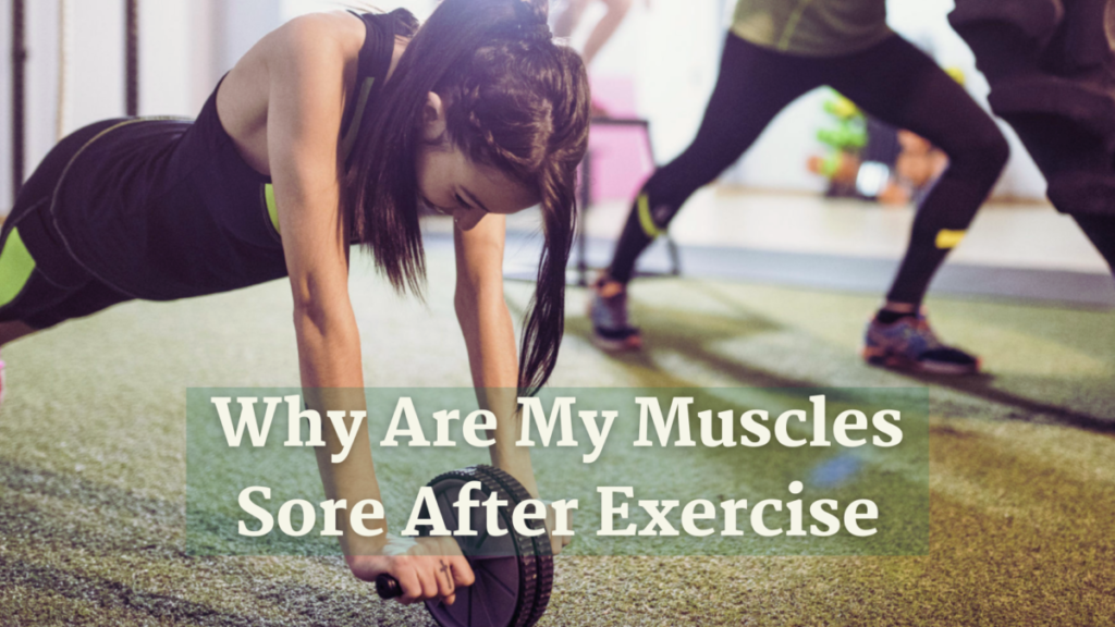 Muscle sore after exercise, should I stop? 